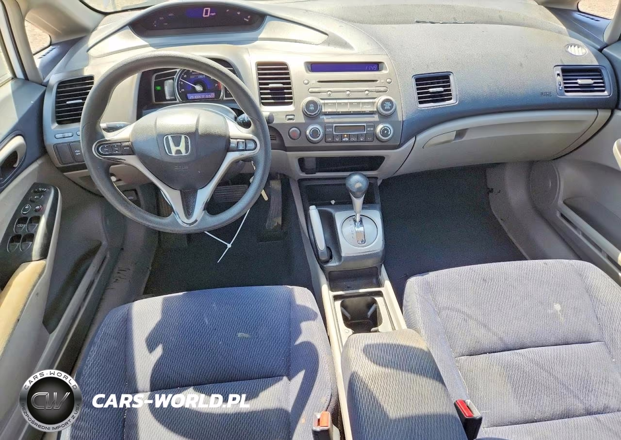 2009 Honda Civic Hybrid VIN:JHMFA36279S013314 - 8
