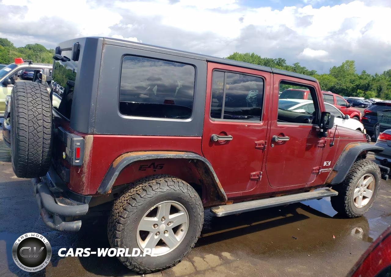 2007 Jeep Wrangler X VIN:1J4GA391X7L151908 - 3