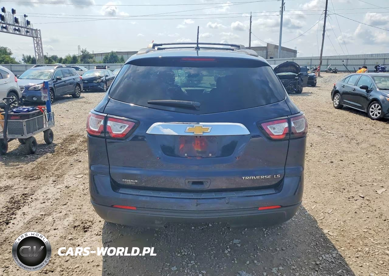 2015 Chevrolet Traverse Ls VIN:1GNKRFEDXFJ237327 - 6