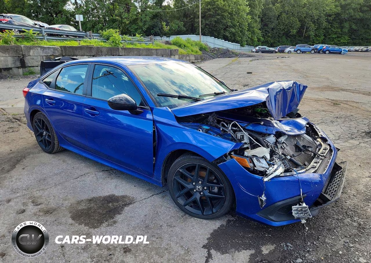2022 Honda Civic Sport VIN:2HGFE2F57NH572682 - 4
