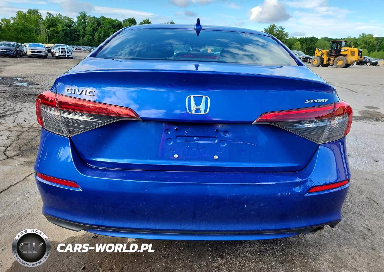 2022 Honda Civic Sport VIN:2HGFE2F57NH572682 - 6