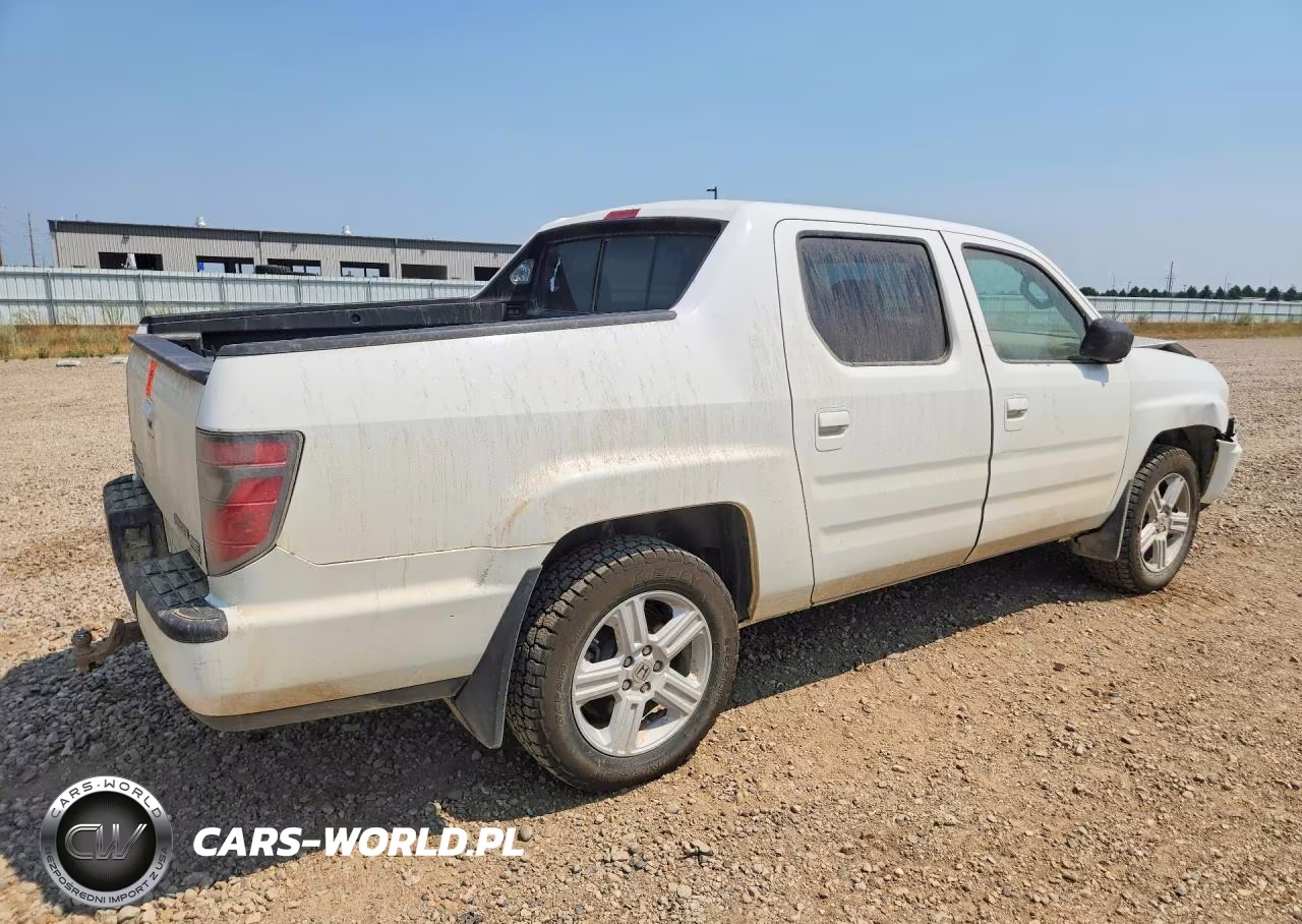 2014 Honda Ridgeline Rtl VIN:5FPYK1F50EB009870 - 3