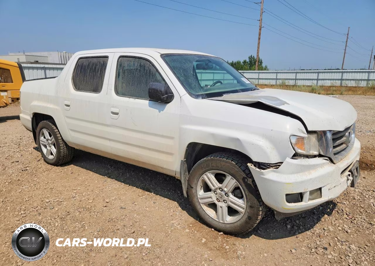 2014 Honda Ridgeline Rtl VIN:5FPYK1F50EB009870 - 4