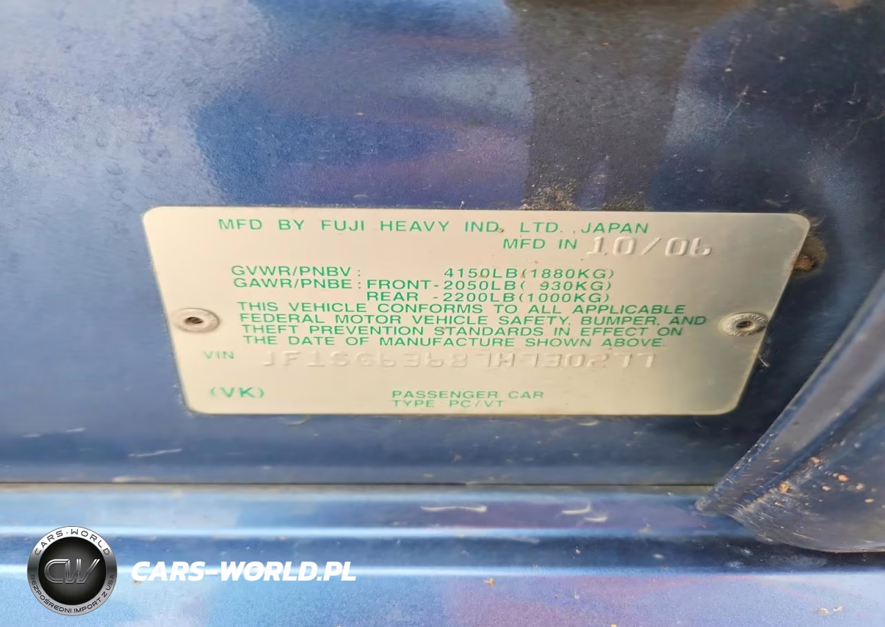 2007 Subaru Forester 2.5X VIN:JF1SG63687H730277 - 13