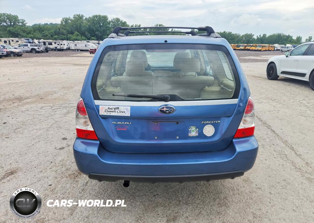 2007 Subaru Forester 2.5X VIN:JF1SG63687H730277 - 6