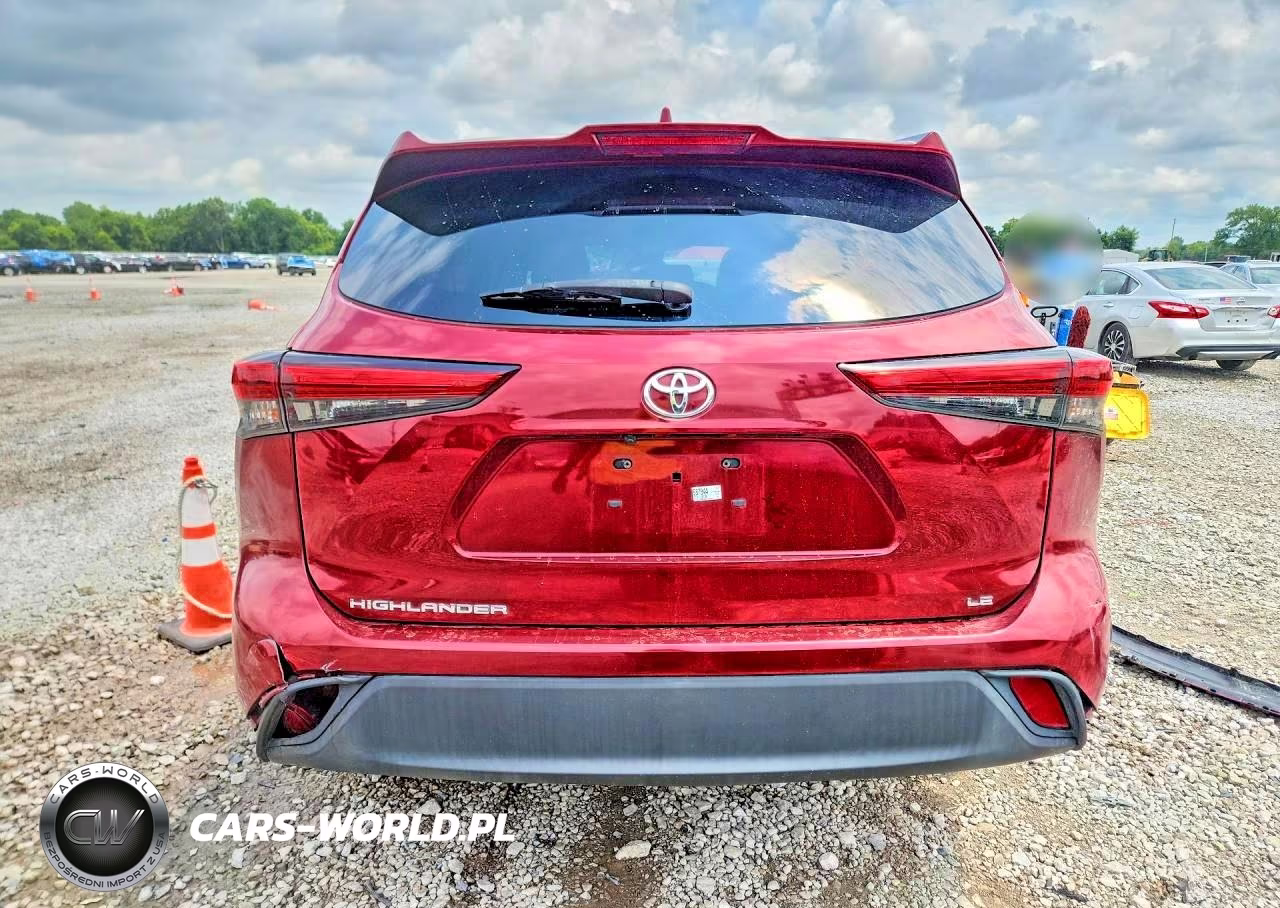 2021 Toyota Highlander Le VIN:5TDZZRAH2MS034093 - 6