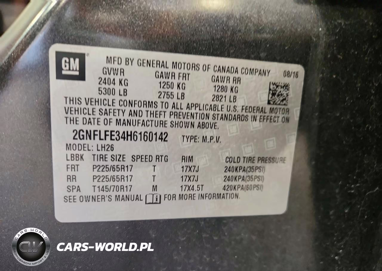 2017 Chevrolet Equinox Lt VIN:2GNFLFE34H6160142 - 12