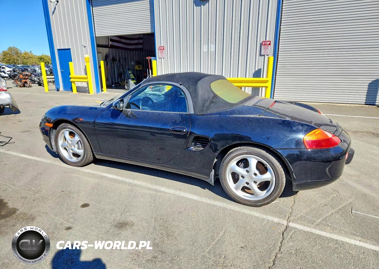 2000 Porsche Boxster VIN:WP0CA2983YU622031 - 2