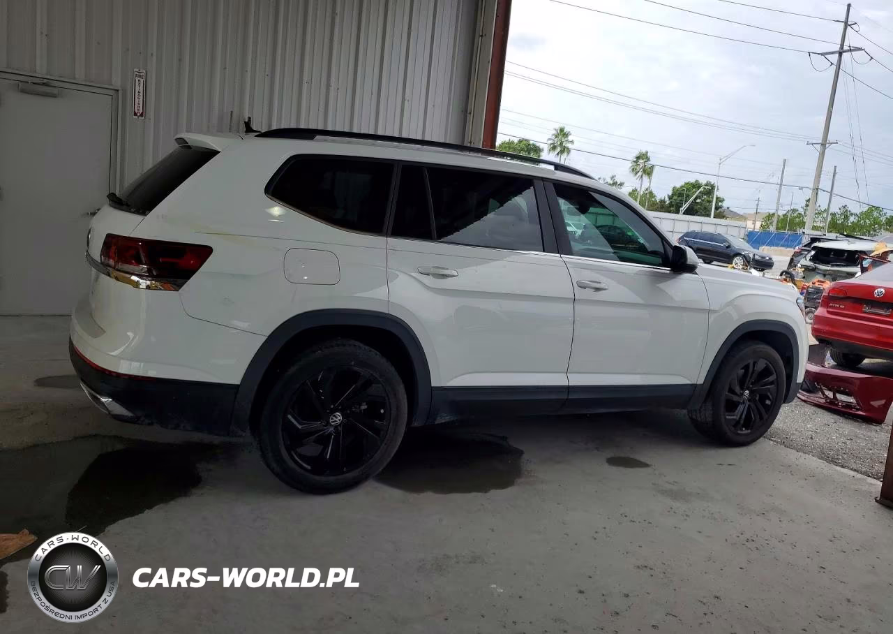 2022 Volkswagen Atlas Se VIN:1V2WR2CA8NC509452 - 3