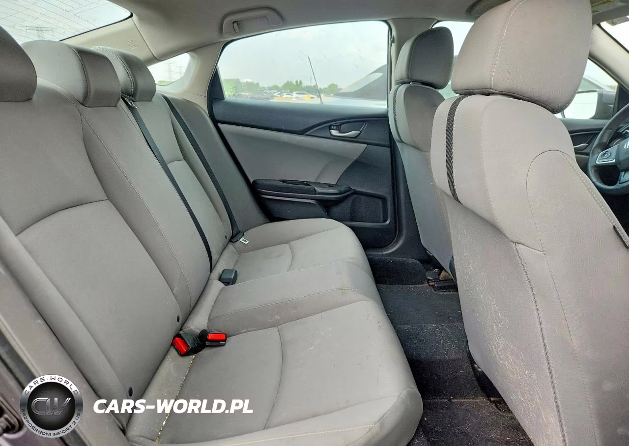 2018 Honda Civic Lx VIN:19XFC2F54JE019692 - 10