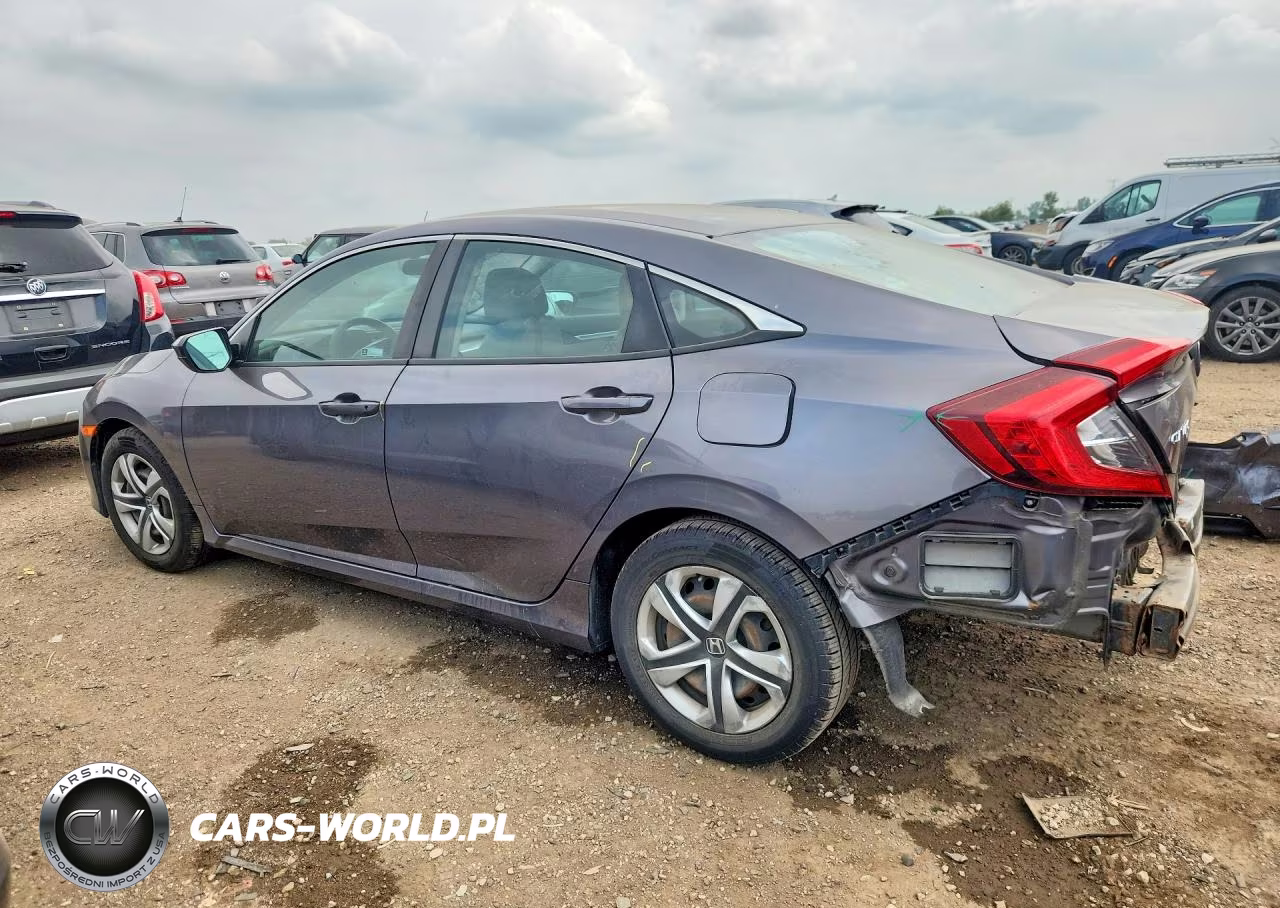 2018 Honda Civic Lx VIN:19XFC2F54JE019692 - 2