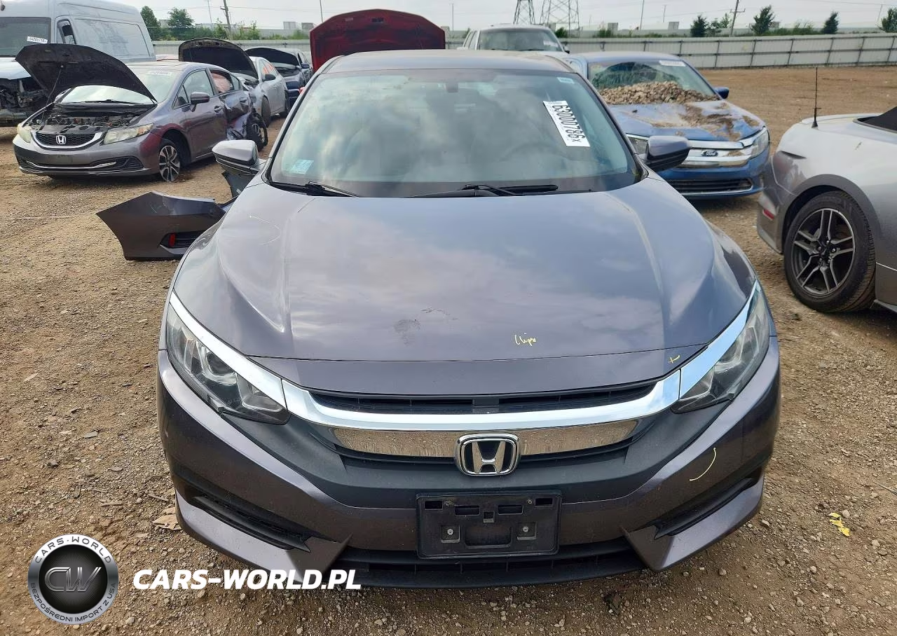 2018 Honda Civic Lx VIN:19XFC2F54JE019692 - 5