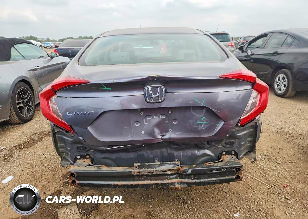 2018 Honda Civic Lx VIN:19XFC2F54JE019692 - 6