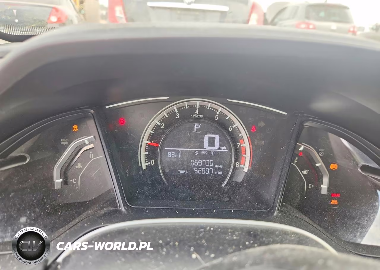 2018 Honda Civic Lx VIN:19XFC2F54JE019692 - 9