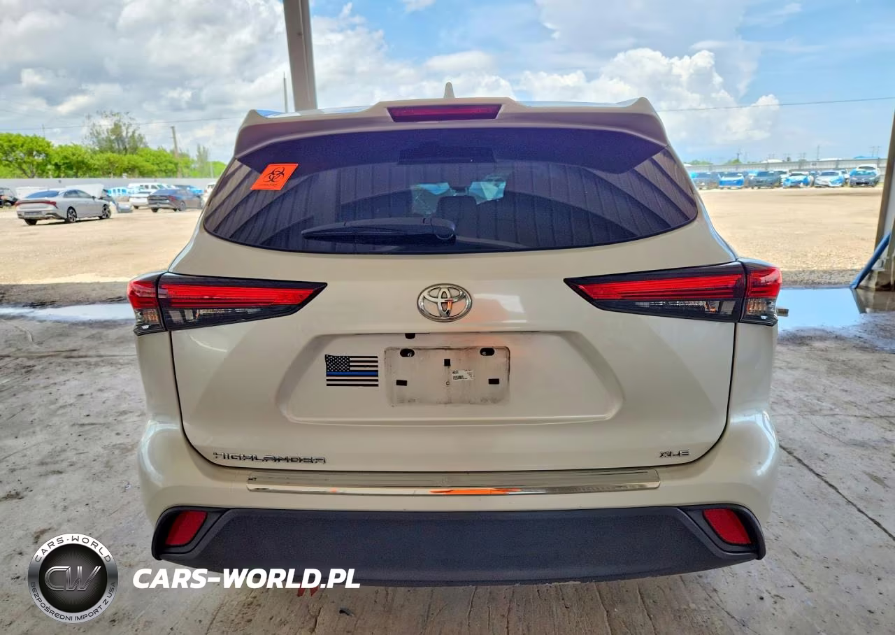 2022 Toyota Highlander Xle VIN:5TDGZRAH0NS141409 - 6