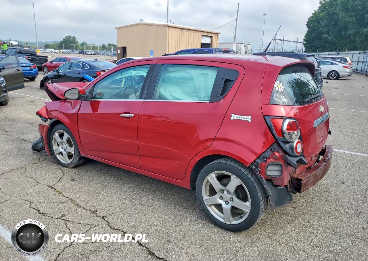 2014 Chevrolet Sonic Ltz VIN:1G1JE6SB1E4220277 - 2