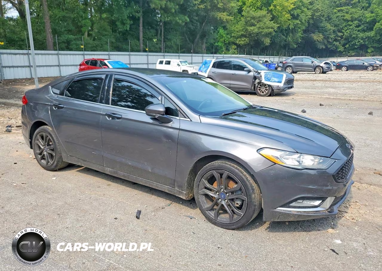 2018 Ford Fusion Se VIN:3FA6P0HD3JR283319 - 4