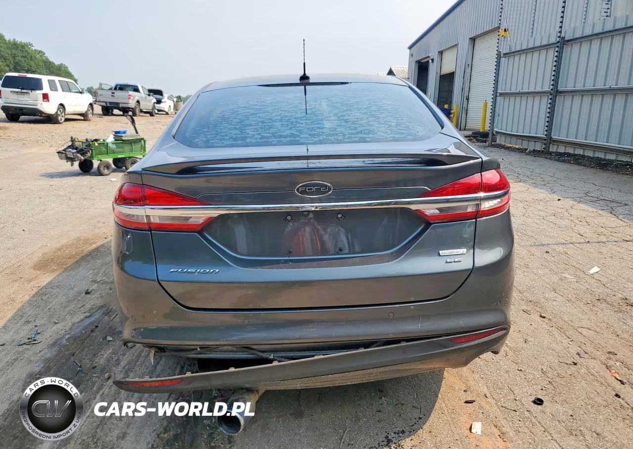 2018 Ford Fusion Se VIN:3FA6P0HD3JR283319 - 6
