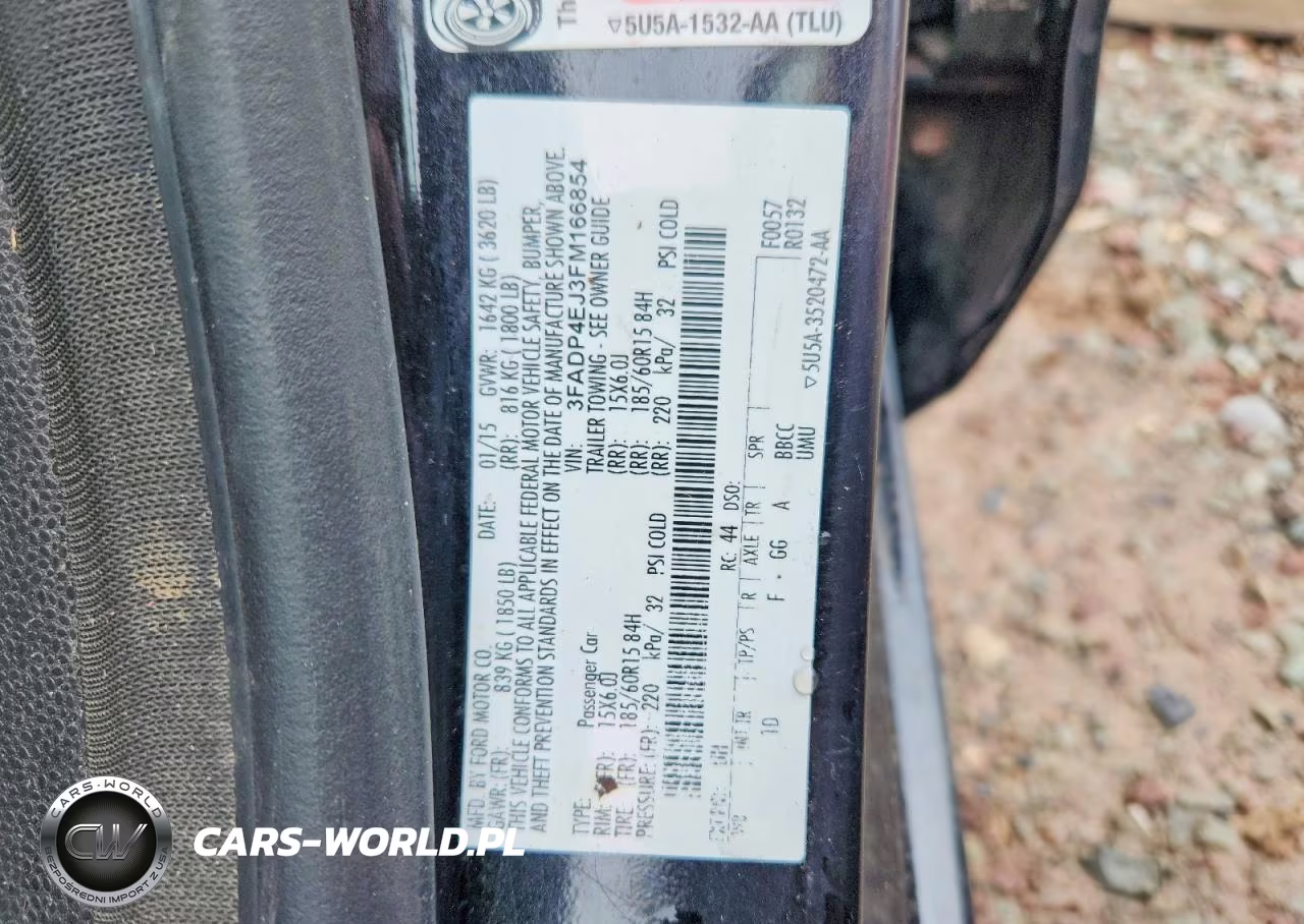 2015 Ford Fiesta Se VIN:3FADP4EJ3FM166854 - 12