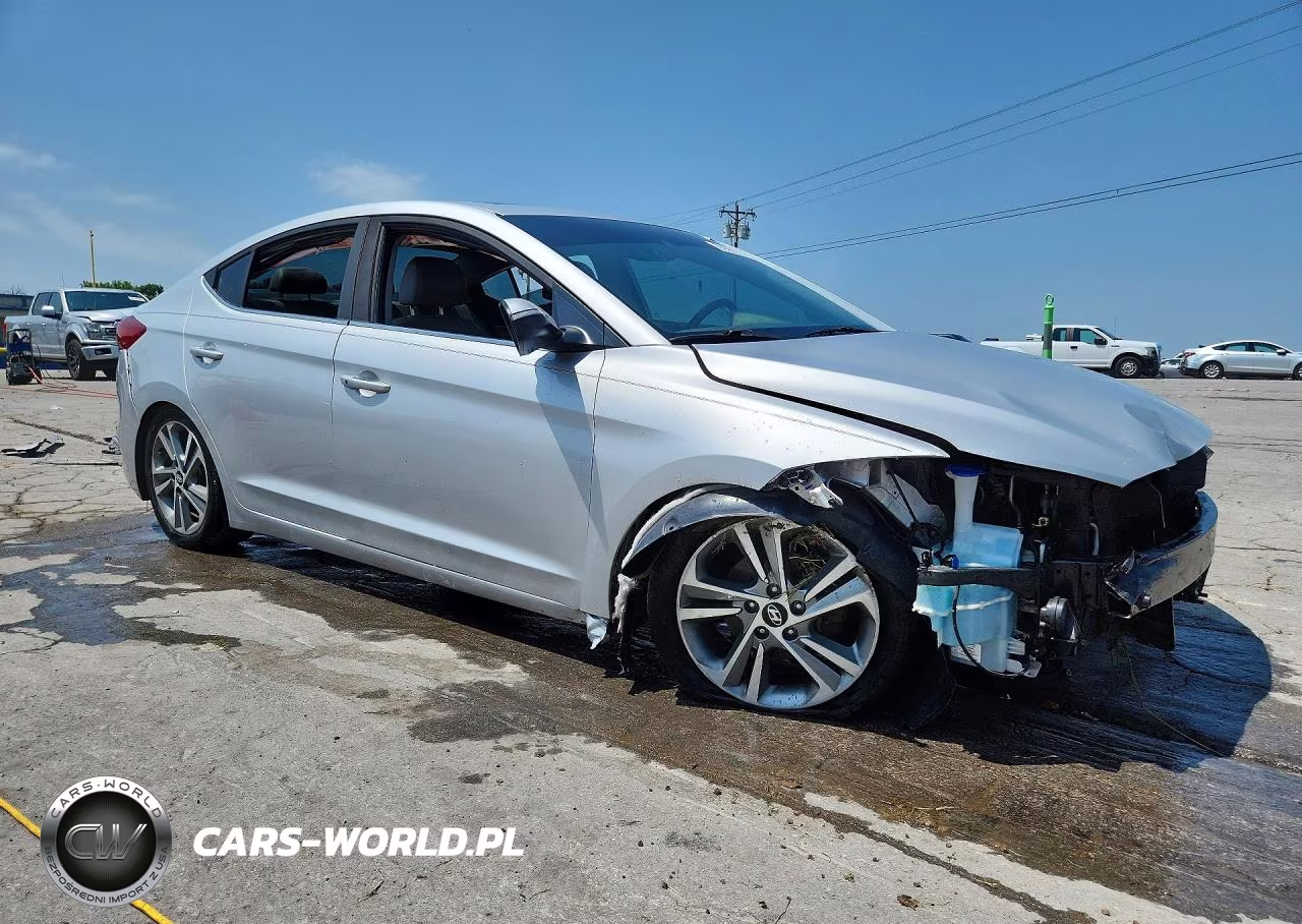 2018 Hyundai Elantra Limited VIN:KMHD84LF9JU524299 - 4