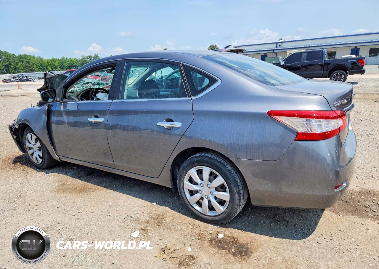 2015 Nissan Sentra Sv VIN:3N1AB7AP2FL651700 - 2