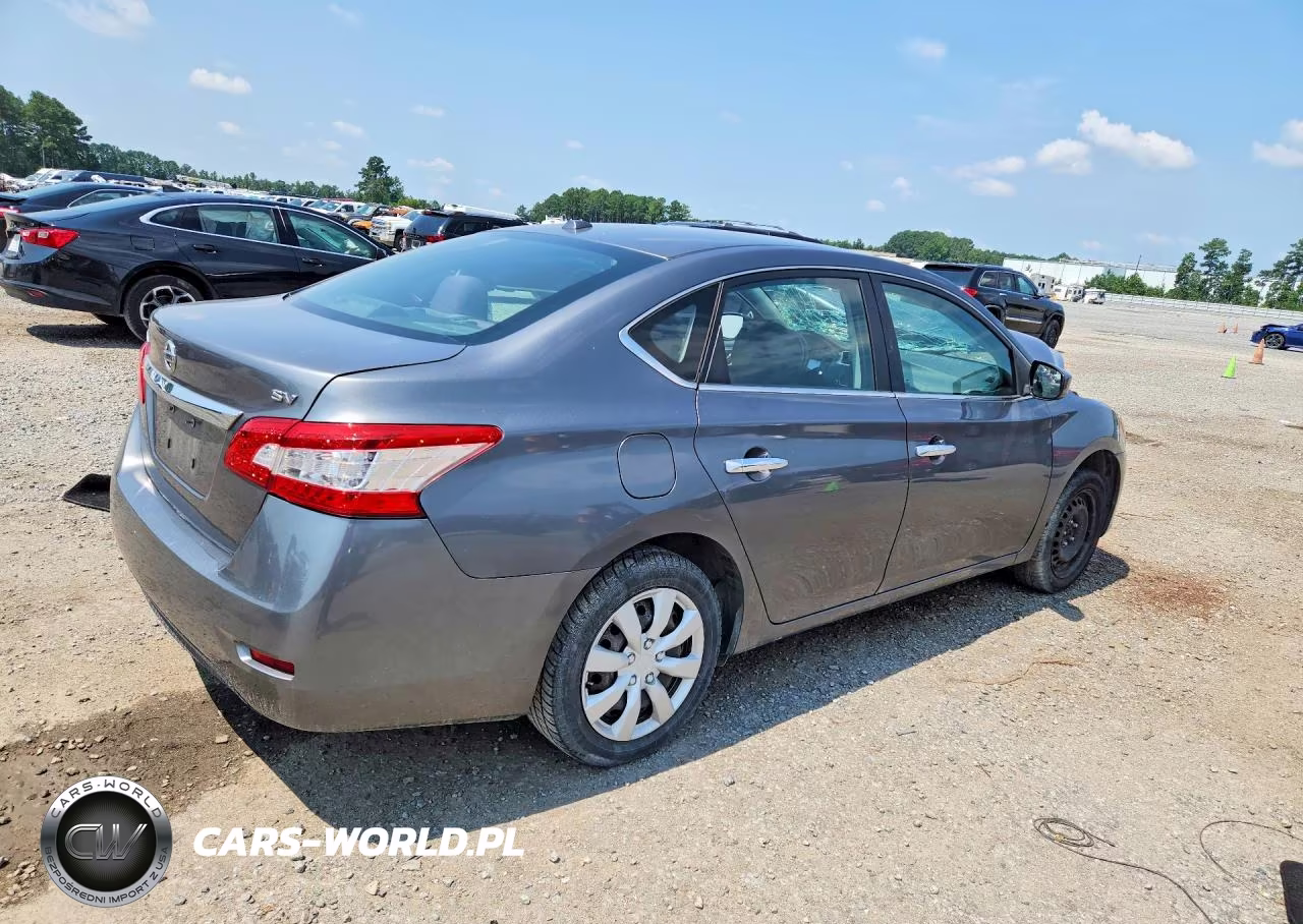 2015 Nissan Sentra Sv VIN:3N1AB7AP2FL651700 - 3