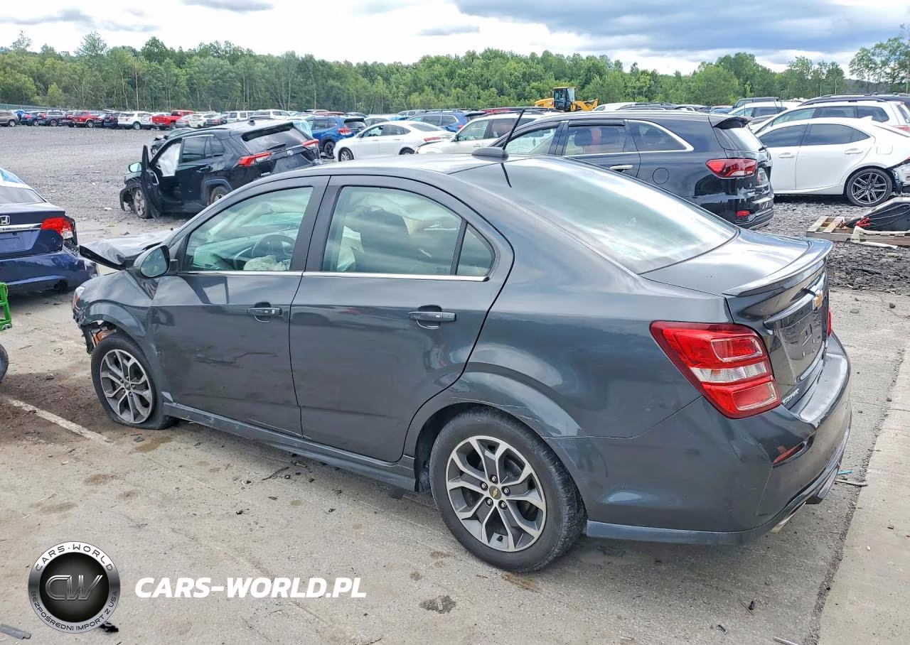 2017 Chevrolet Sonic Lt VIN:1G1JD5SG2H4156036 - 2