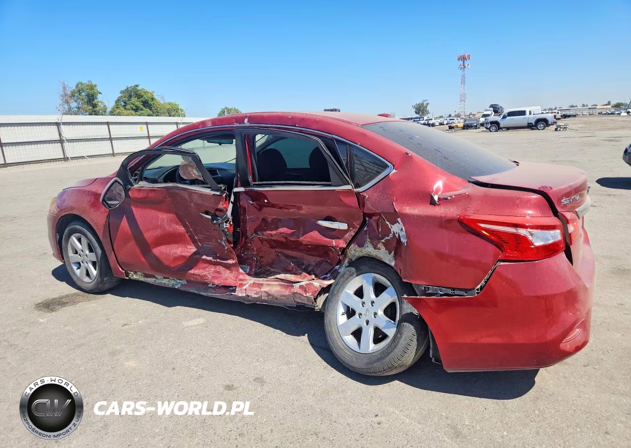 2016 Nissan Sentra Sv VIN:3N1AB7AP6GY263373 - 2