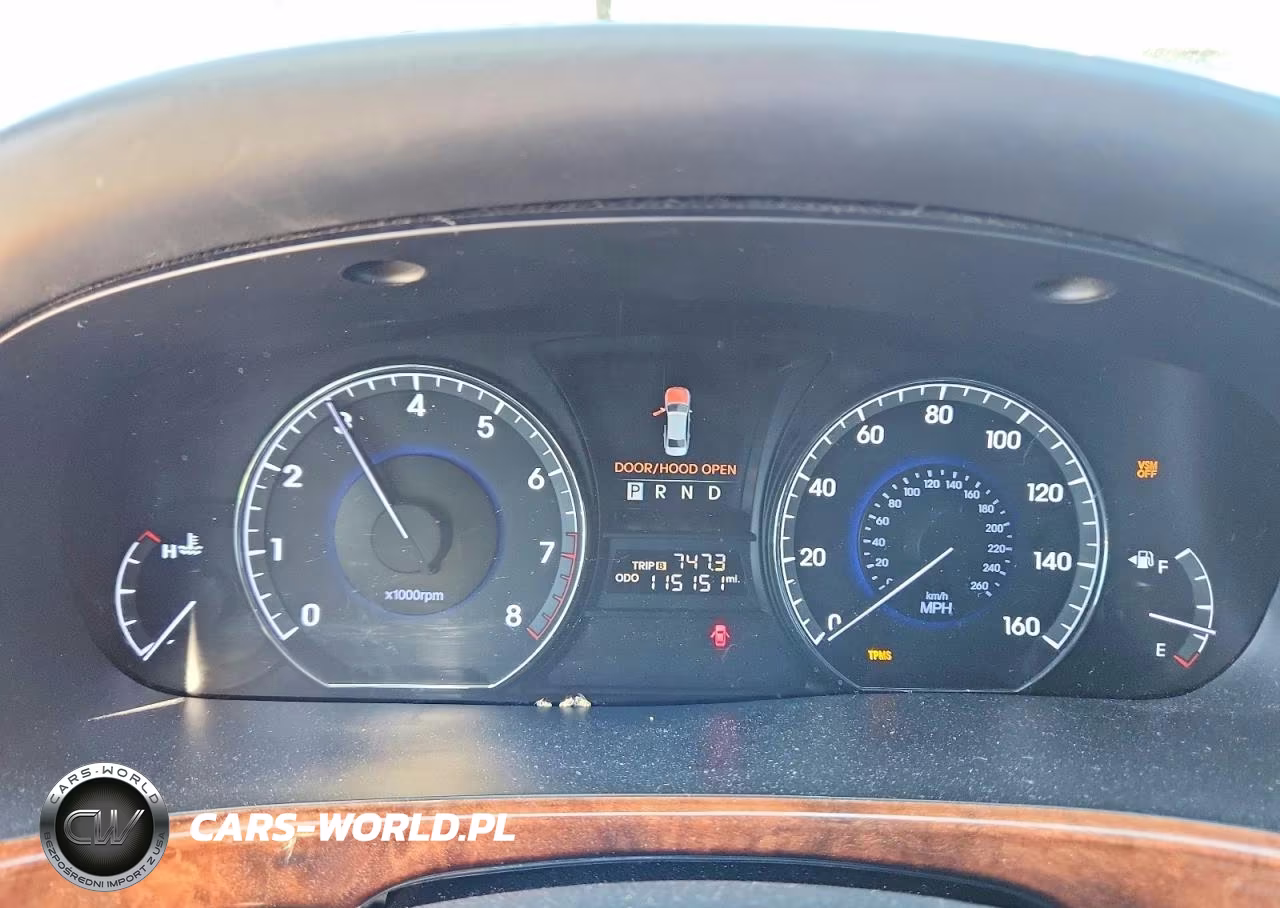 2013 Hyundai Equus Signature VIN:KMHGH4JH2DU064344 - 9