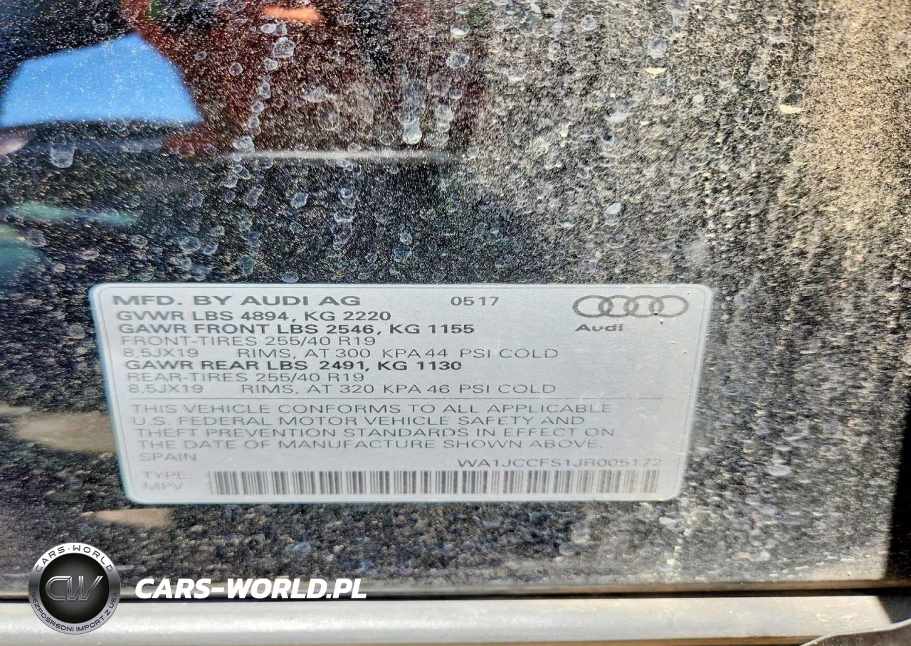 2018 Audi Q3 Premium Plus VIN:WA1JCCFS1JR005172 - 13