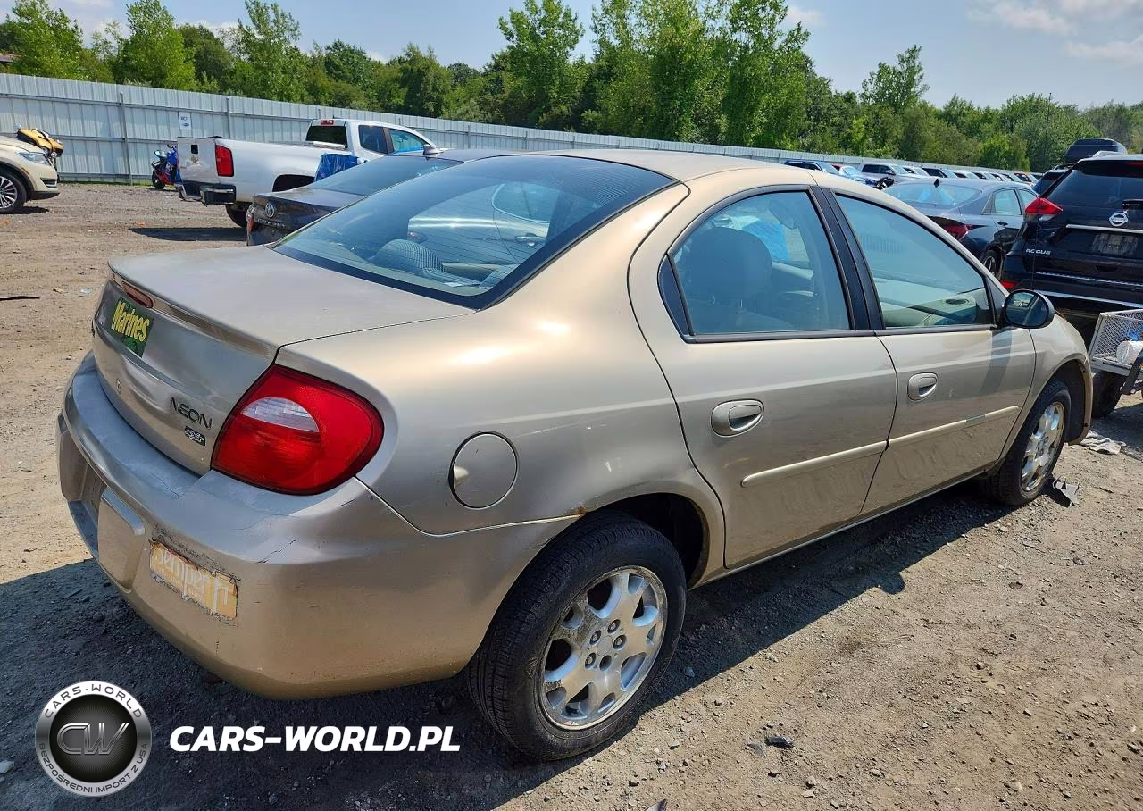2003 Dodge Neon Sxt VIN:1B3ES56C23D105829 - 3