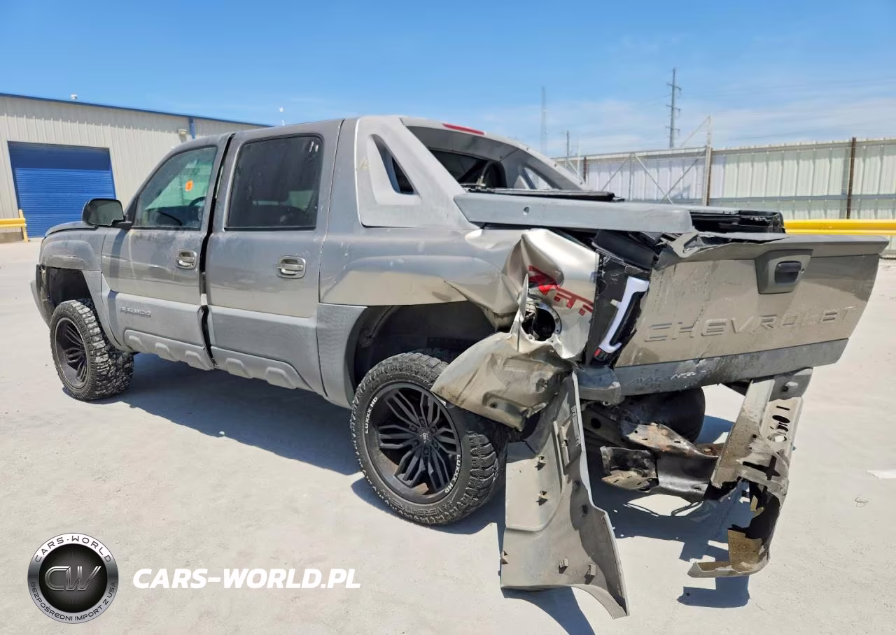 2002 Chevrolet Avalanche C1500 VIN:3GNEC13T32G119269 - 2