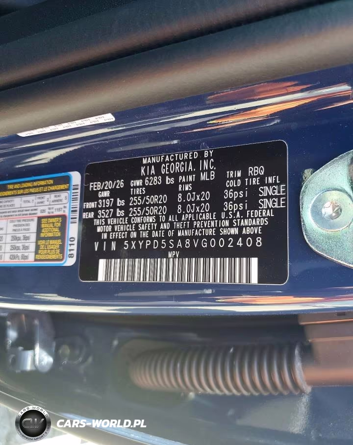 2027 Kia Telluride Sx VIN:5XYPD5SA8VG002408 - 13