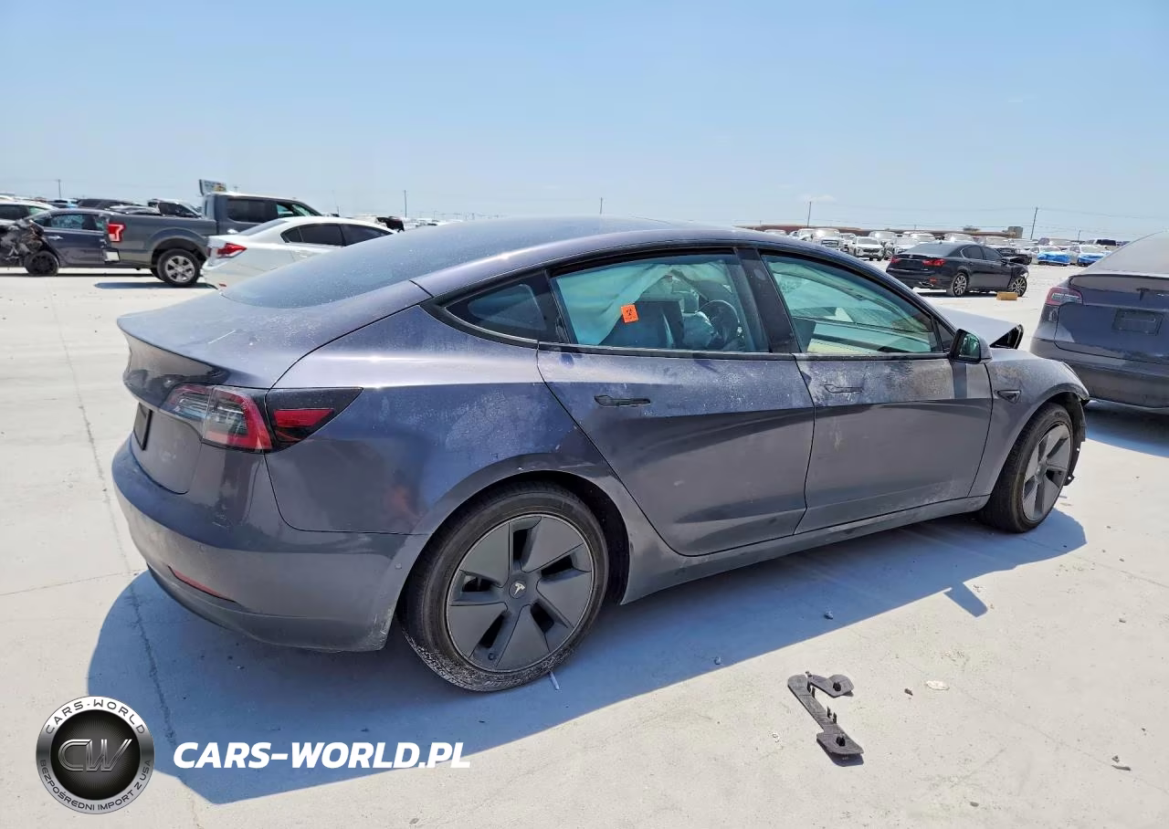 2021 Tesla Model 3 VIN:5YJ3E1EA0MF098203 - 3