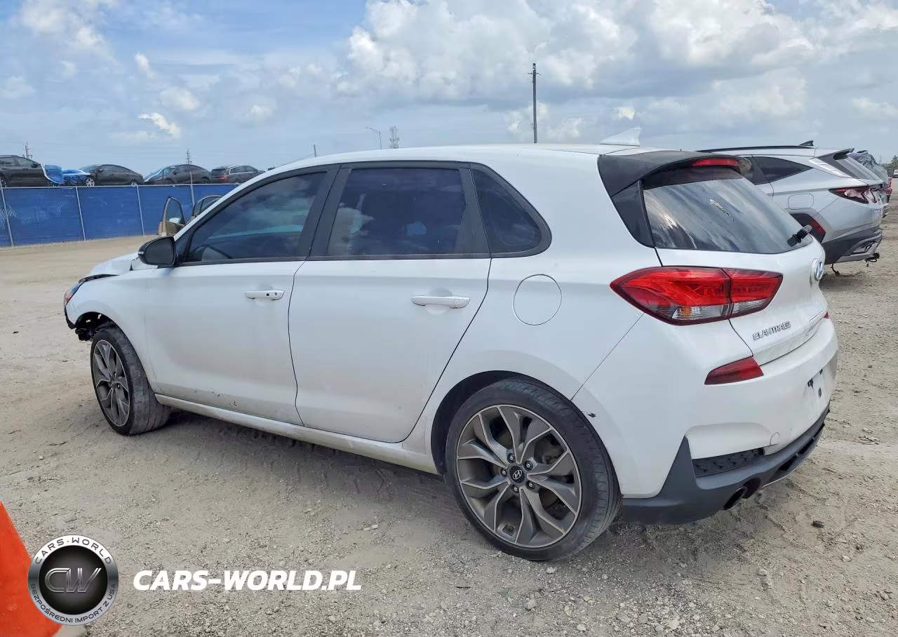 2020 Hyundai Elantra Gt N Line VIN:KMHH55LC6LU143728 - 2
