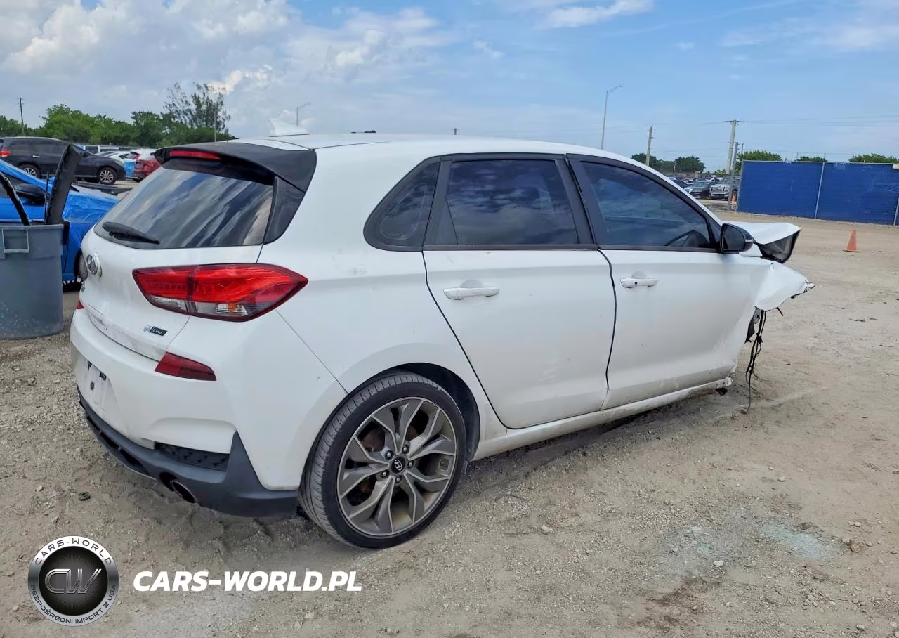 2020 Hyundai Elantra Gt N Line VIN:KMHH55LC6LU143728 - 3
