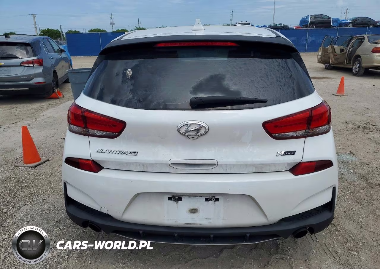 2020 Hyundai Elantra Gt N Line VIN:KMHH55LC6LU143728 - 6