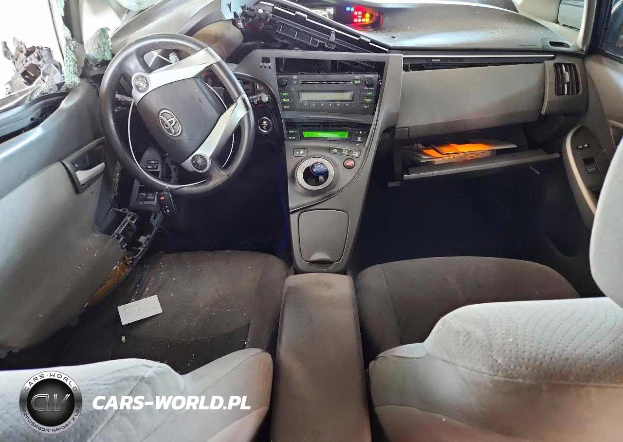 2011 Toyota Prius Two VIN:JTDKN3DU7B5341376 - 8