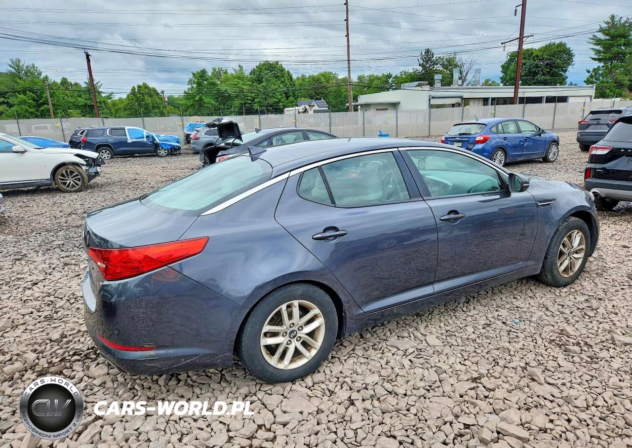2011 Kia Optima Lx VIN:KNAGM4A76B5173112 - 3