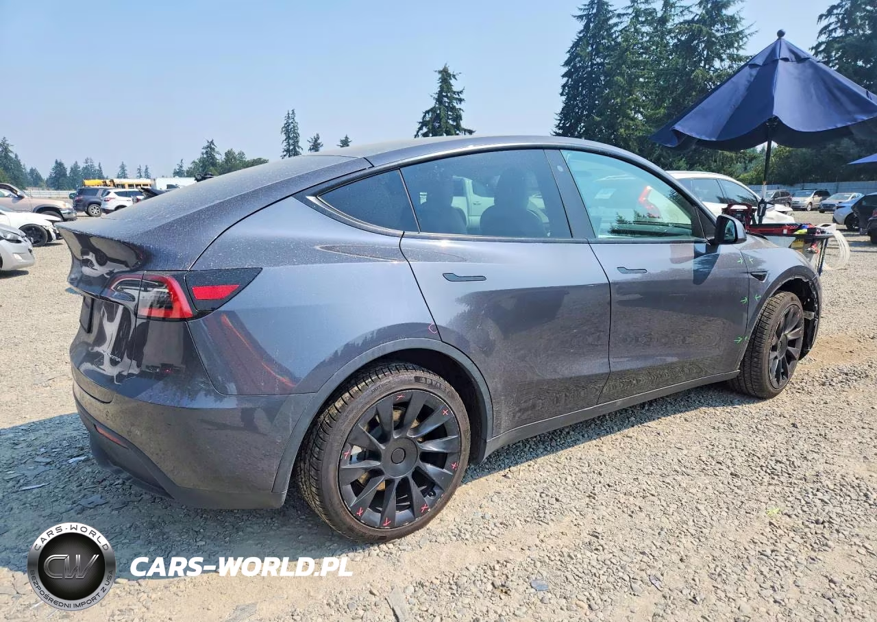 2020 Tesla Model Y VIN:5YJYGDEEXLF058701 - 3
