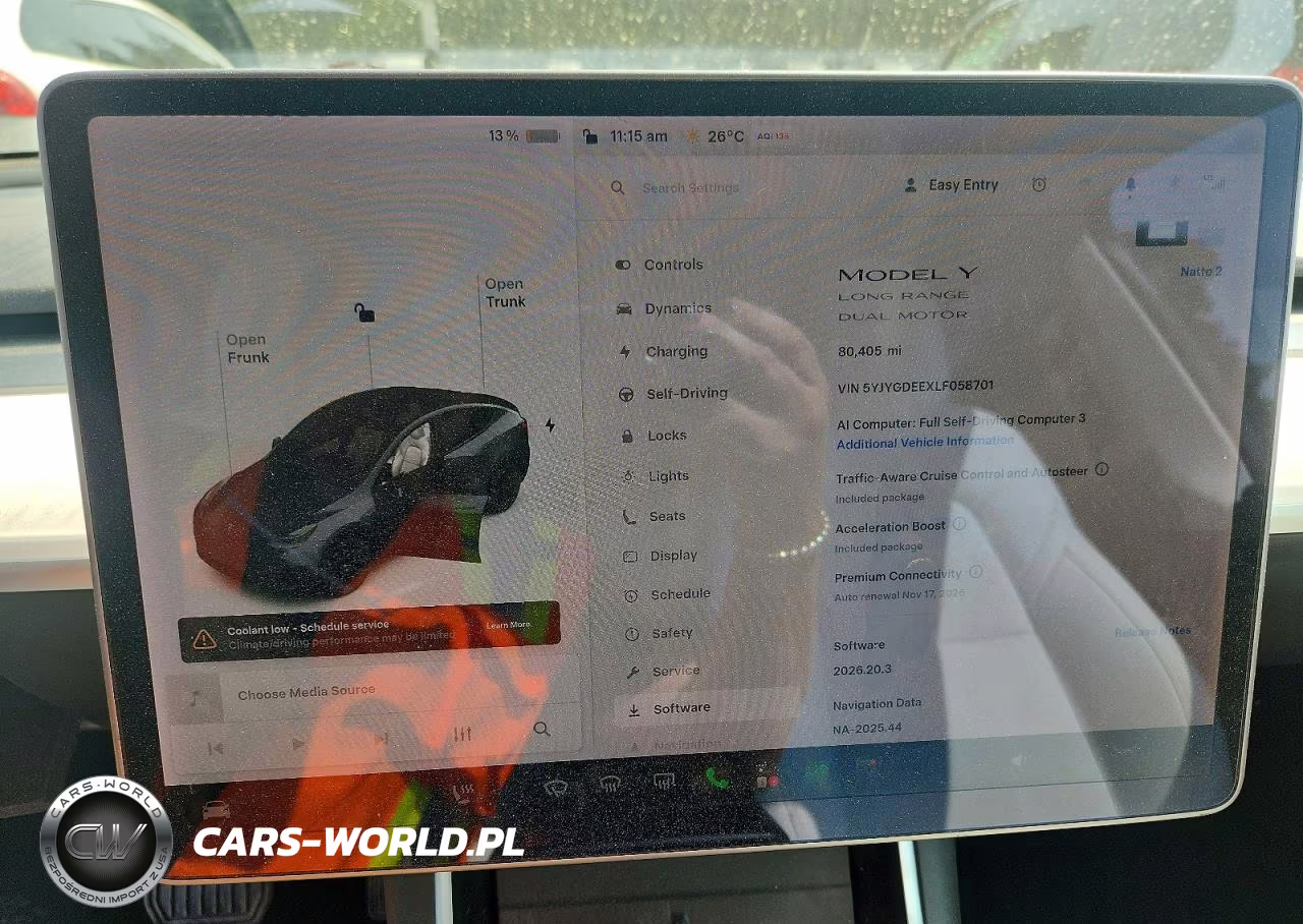 2020 Tesla Model Y VIN:5YJYGDEEXLF058701 - 9