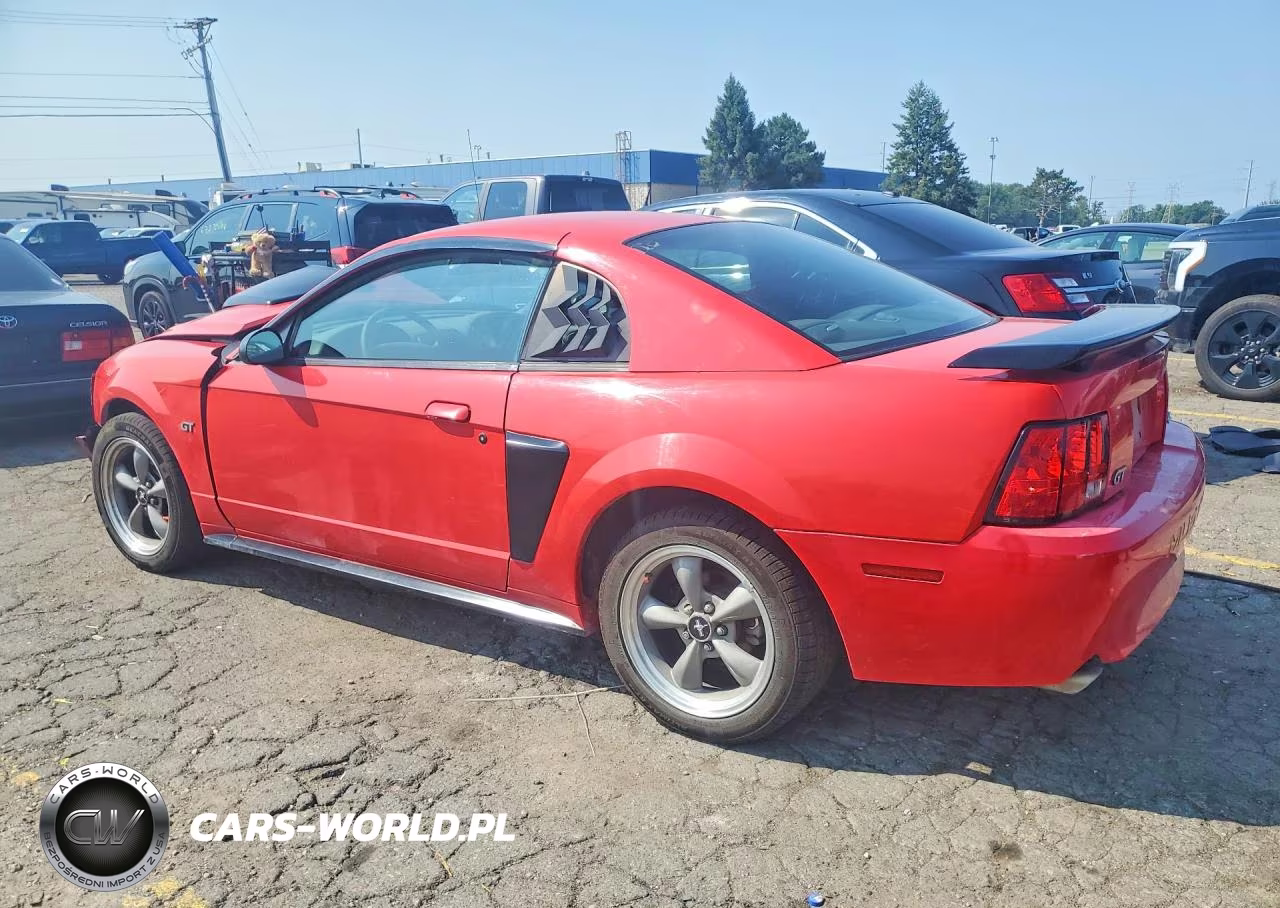 2002 Ford Mustang Gt VIN:1FAFP42X92F191429 - 2
