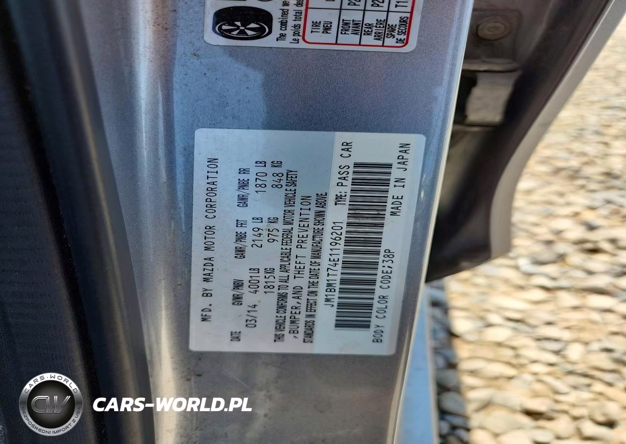 2014 Mazda 3 Sv VIN:JM1BM1T74E1196201 - 12