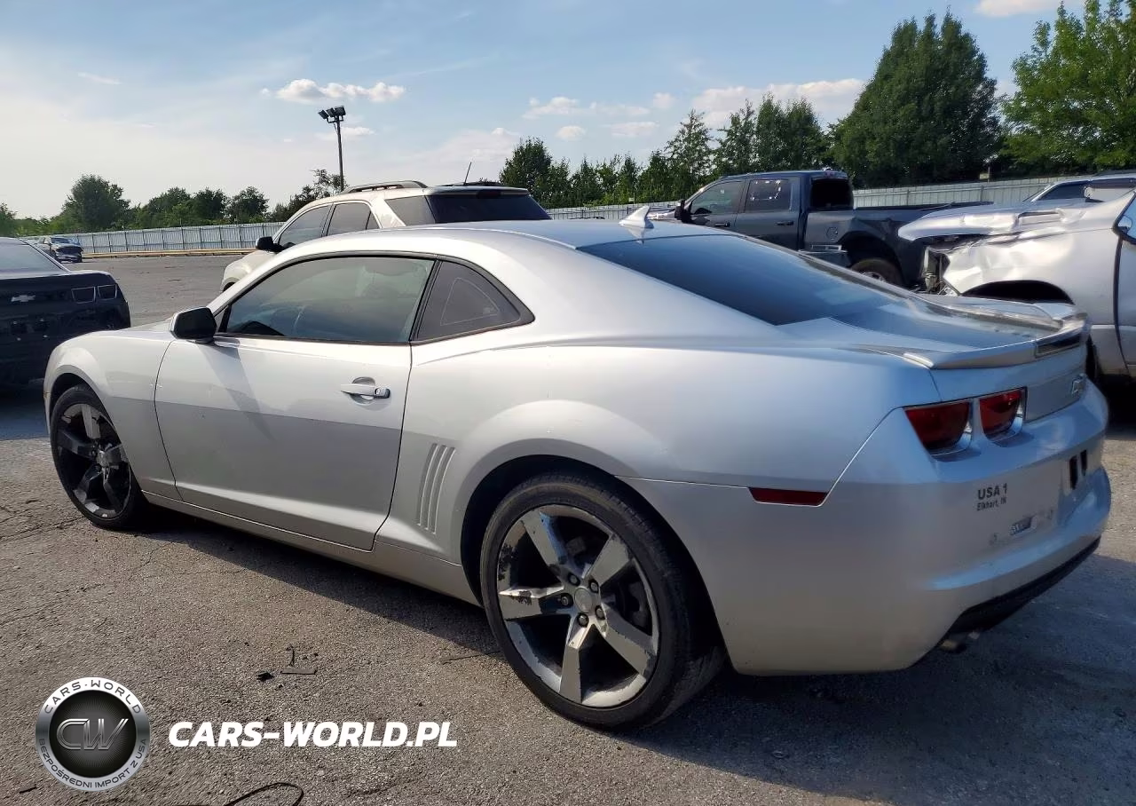 2012 Chevrolet Camaro Lt VIN:2G1FC1E3XC9102855 - 2