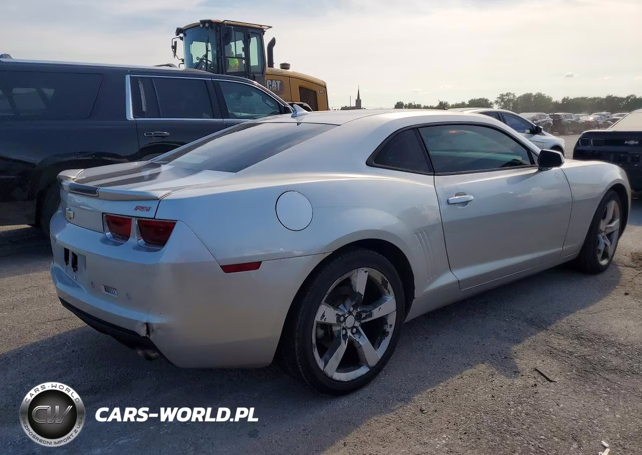2012 Chevrolet Camaro Lt VIN:2G1FC1E3XC9102855 - 3