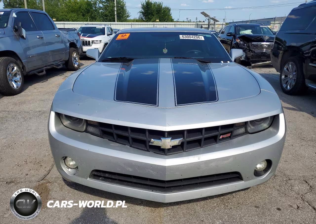2012 Chevrolet Camaro Lt VIN:2G1FC1E3XC9102855 - 5