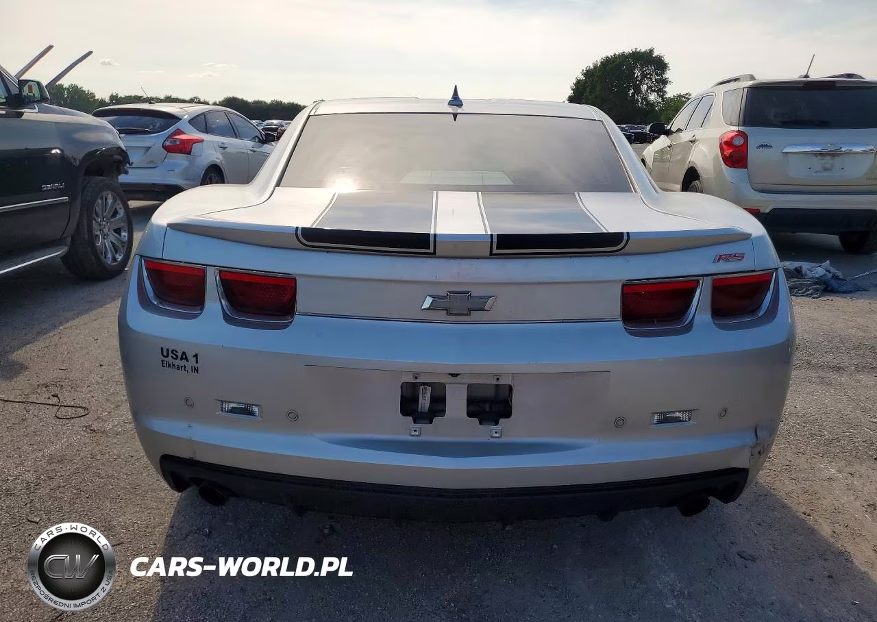 2012 Chevrolet Camaro Lt VIN:2G1FC1E3XC9102855 - 6