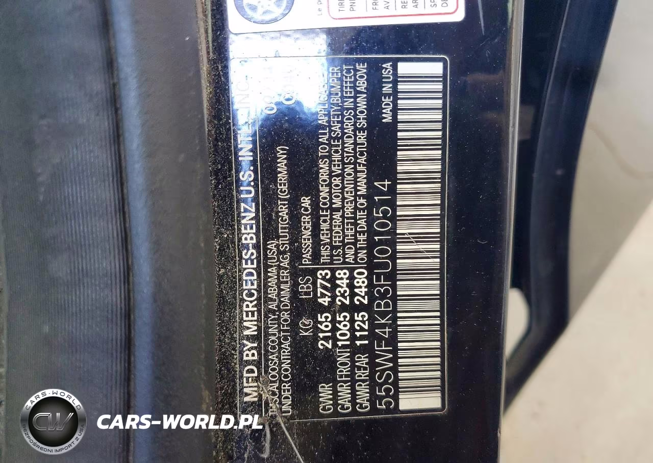 2015 Mercedes-Benz C 300 4Matic VIN:55SWF4KB3FU010514 - 12