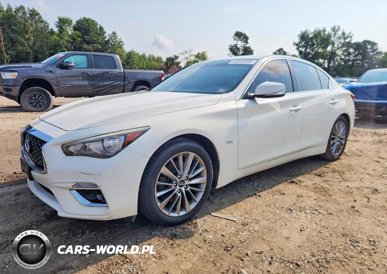2018 Infiniti Q50 3.0T Luxe VIN:JN1EV7AP7JM363114 - 1
