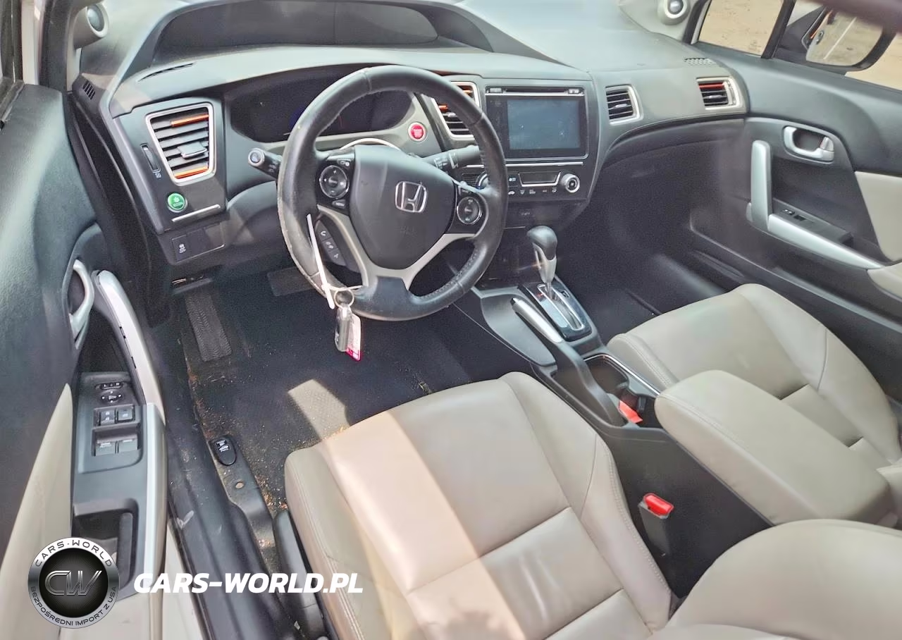 2015 Honda Civic Exl VIN:2HGFG3B03FH533776 - 8